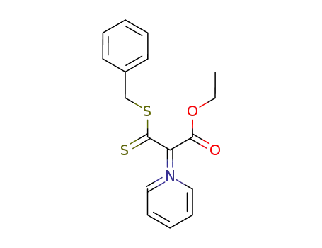 pyridinium 1-(2-benzylthio-1-ethoxycarbonyl-2-thioxo)ethanide
