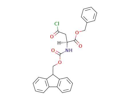 Butanoic acid,
4-chloro-2-[[(9H-fluoren-9-ylmethoxy)carbonyl]amino]-4-oxo-,
phenylmethyl ester, (S)-