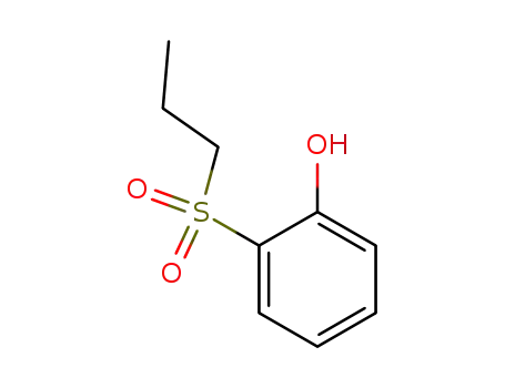Molecular Structure of 29549-72-2 (o-(Propylsulfonyl)phenol)