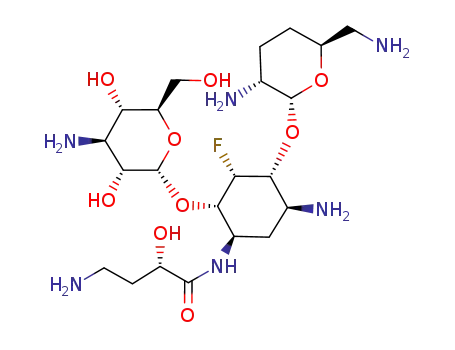 5-Deoxy-5-fluoroarbekacin