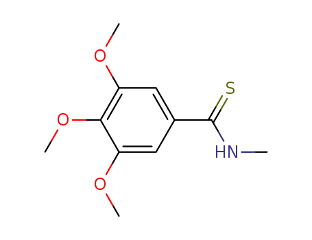 3,4,5-Trimethoxy-N-methyl-thiobenzamide