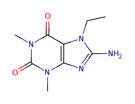 1H-Purine-2,6-dione,8-amino-7-ethyl-3,7-dihydro-1,3-dimethyl-