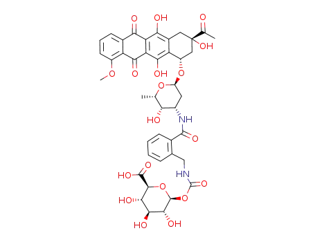 C<sub>42</sub>H<sub>44</sub>N<sub>2</sub>O<sub>19</sub>