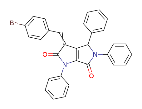 Pyrrolo[3,4-b]pyrrole-2,6-dione,3-[(4-bromophenyl)methylene]-1,3,4,5-tetrahydro-1,4,5-triphenyl-