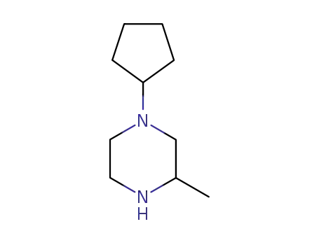 1-Cyclopentyl-3-methylpiperazine