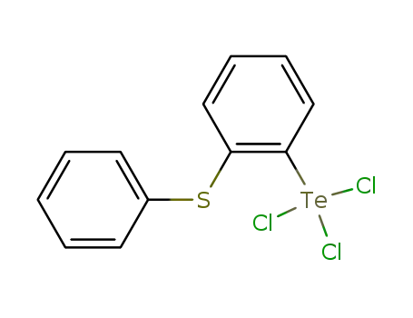 Trichloro[2-(phenylthio)phenyl]tellurium(IV)