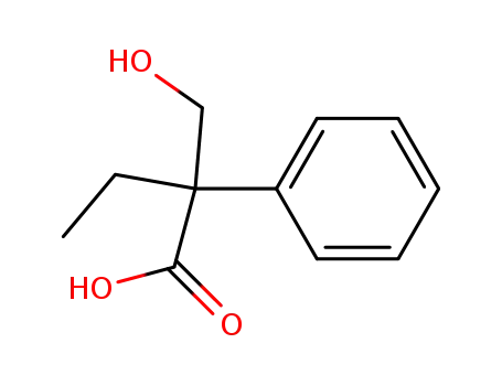 2-(hydroxymethyl)-2-phenylbutanoic acid