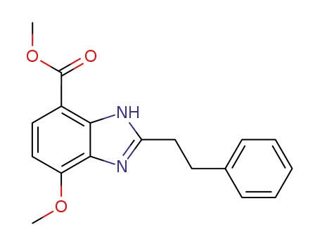 methyl 7-methoxy-2-phenethyl-3H-benzimidazole-4-carboxylate