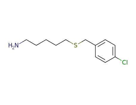 5-(4-chloro-benzylsulfanyl)-pentylamine