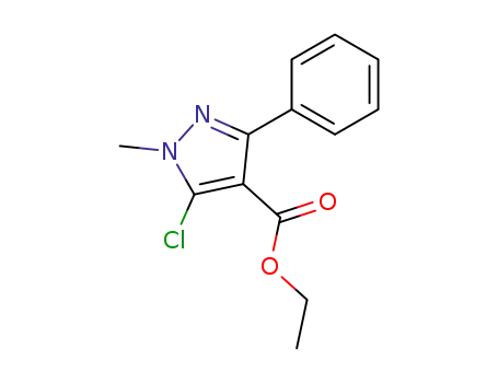 Ethyl 5-chloro-1-methyl-3-phenyl-1H-pyrazole-4-carboxylate
