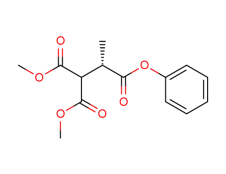 1,1,2-Propanetricarboxylic acid, 1,1-dimethyl 2-phenyl ester, (2S)-