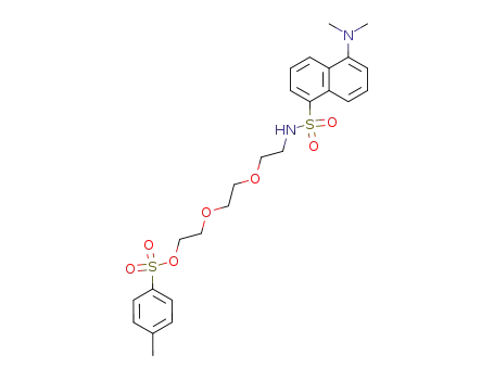 Toluene-4-sulfonic acid 2-{2-[2-(5-dimethylamino-naphthalene-1-sulfonylamino)-ethoxy]-ethoxy}-ethyl ester