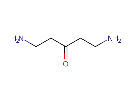 Molecular Structure of 52043-62-6 (1,5-Diaminopentane-3-one)
