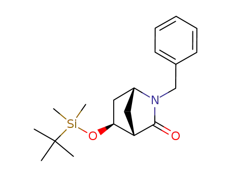 (1R,4S,5S)-2-Benzyl-5-(tert-butyl-dimethyl-silanyloxy)-2-aza-bicyclo[2.2.1]heptan-3-one