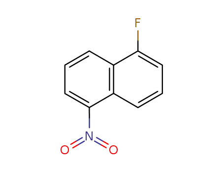 Molecular Structure of 13720-44-0 (Naphthalene, 1-fluoro-5-nitro-)