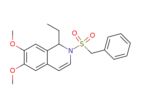 1-Ethyl-6,7-dimethoxy-2-phenylmethanesulfonyl-1,2-dihydro-isoquinoline