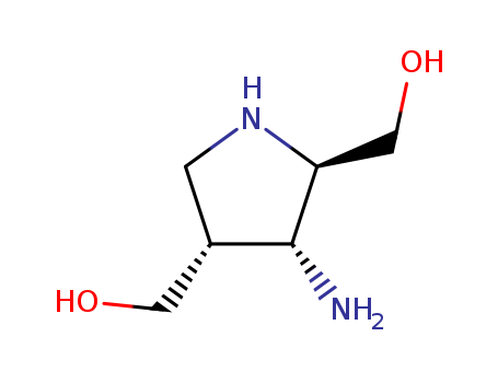 2,4-Pyrrolidinedimethanol,3-amino-, (2S,3S,4S)-