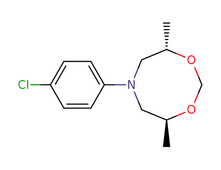 4,8-dimethyl-6-(p-chlorophenyl)-5,6,7,8-tetrahydro-4H-1,3,6-dioxazocine