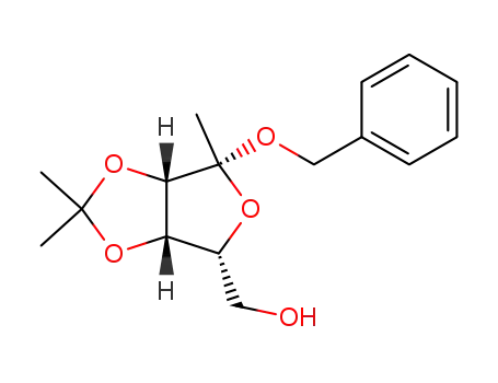 ((3aS,4R,6R,6aS)-6-Benzyloxy-2,2,6-trimethyl-tetrahydro-furo[3,4-d][1,3]dioxol-4-yl)-methanol