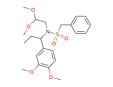 N-(2,2-Dimethoxy-ethyl)-N-[1-(3,4-dimethoxy-phenyl)-propyl]-C-phenyl-methanesulfonamide