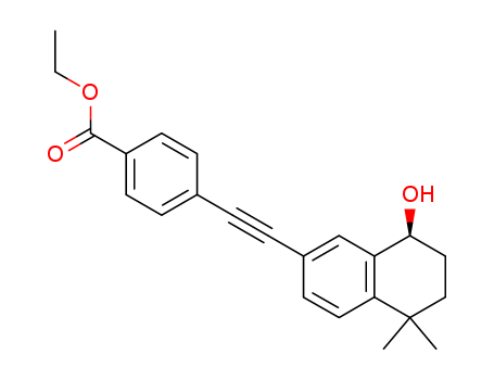 ethyl 4-[(8-hydroxy-5,5-dimethyl-5,6,7,8-tetrahydronaphthalen-2-yl)ethynyl]benzoate