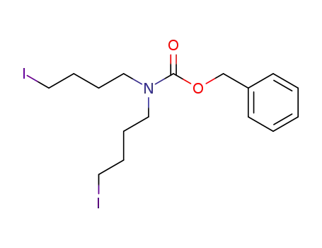 bis-(4-iodo-butyl)-carbamic acid benzyl ester
