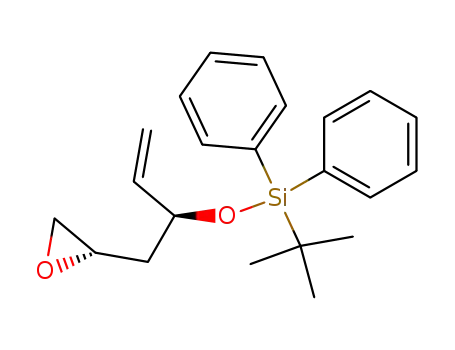 tert-Butyl-((S)-1-(S)-1-oxiranylmethyl-allyloxy)-diphenyl-silane