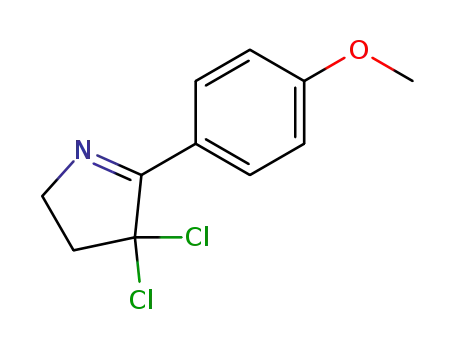 2H-Pyrrole, 4,4-dichloro-3,4-dihydro-5-(4-methoxyphenyl)-