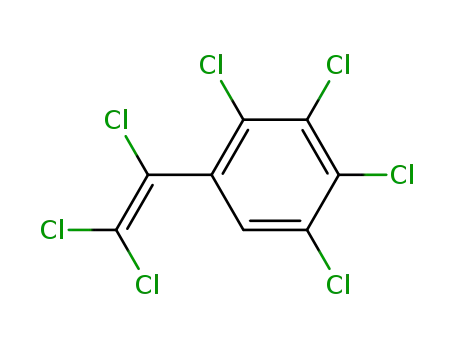 Benzene, 1,2,3,4-tetrachloro-5-(trichloroethenyl)-