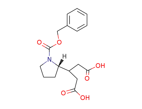 3-((S)-1-Benzyloxycarbonyl-pyrrolidin-2-yl)-pentanedioic acid