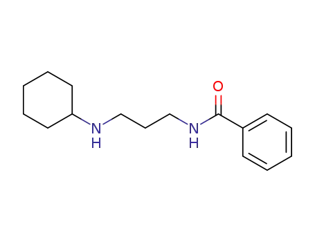 Molecular Structure of 52289-18-6 (N-Cyclohexyl-N'-benzoyltrimethylen-1,3-diamin)