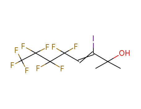 3-Octen-2-ol, 5,5,6,6,7,7,8,8,8-nonafluoro-3-iodo-2-methyl-
