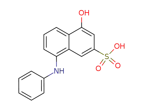 8-anilino-4-hydroxy-naphthalene-2-sulfonic acid