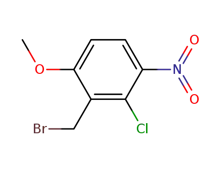 2-Chloro-6-methoxy-3-nitrobenzyl bromide