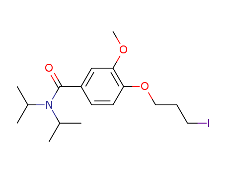 Benzamide, 4-(3-iodopropoxy)-3-methoxy-N,N-bis(1-methylethyl)-