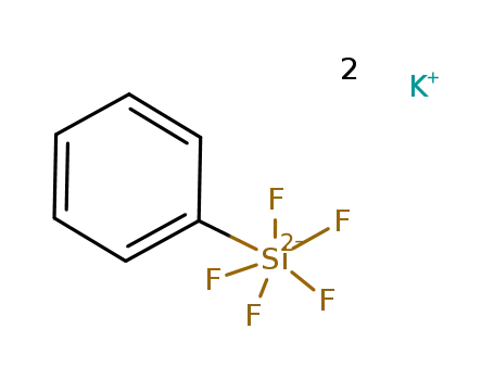 Molecular Structure of 5507-59-5 (Silicate(2-),pentafluorophenyl-,dipotassium )
