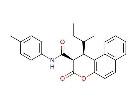 (1R,2R)-1-sec-Butyl-3-oxo-2,3-dihydro-1H-benzo[f]chromene-2-carboxylic acid p-tolylamide