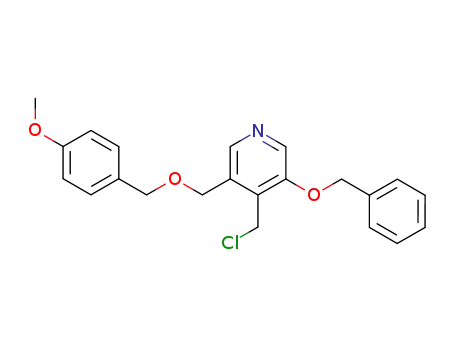 3-benzyloxy-4-chloromethyl-5-(4-methoxy-benzyloxymethyl)-pyridine