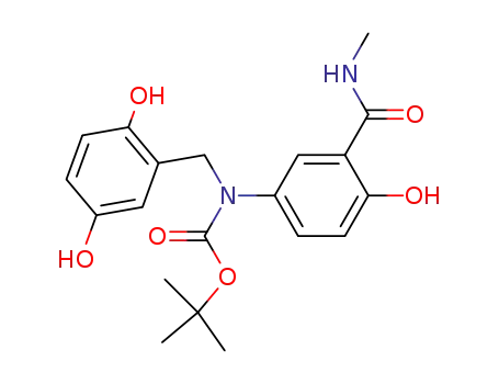 (2,5-Dihydroxy-benzyl)-(4-hydroxy-3-methylcarbamoyl-phenyl)-carbamic acid tert-butyl ester