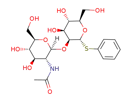 N-[(2S,3R,4R,5S,6R)-2-((2R,3S,4S,5S,6R)-4,5-Dihydroxy-6-hydroxymethyl-2-phenylsulfanyl-tetrahydro-pyran-3-yloxy)-4,5-dihydroxy-6-hydroxymethyl-tetrahydro-pyran-3-yl]-acetamide