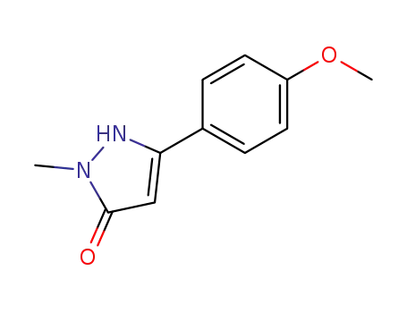2,4-DIHYDRO-5-(4-METHOXYPHENYL)-2-METHYL-3H-PYRAZOL-3-ONE