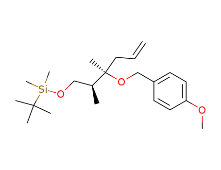 tert-Butyl-[(2S,3R)-3-(4-methoxy-benzyloxy)-2,3-dimethyl-hex-5-enyloxy]-dimethyl-silane