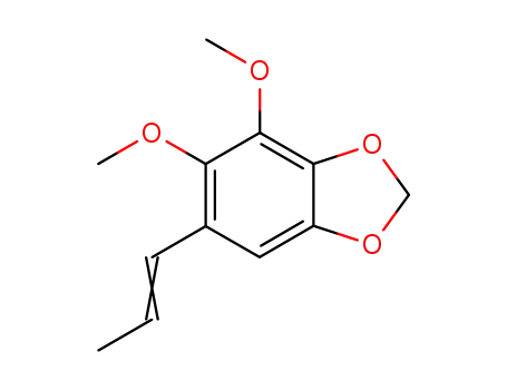 4,5-ジメトキシ-6-(1-プロペニル)-1,3-ベンゾジオキソール