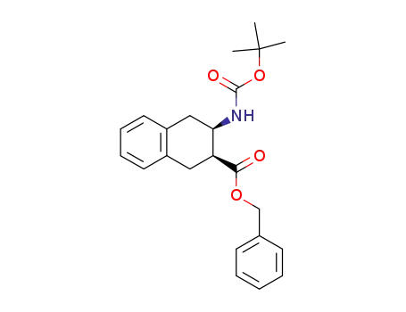 (2S,3R)-benzyl-3-tert-butoxycarbonylamino-1,2,3,4-tetrahydronaphthalene-2-carboxylate
