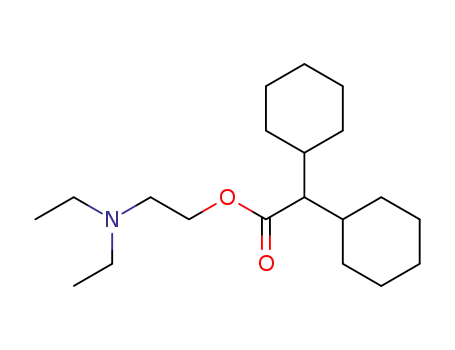 dicyclohexyl-acetic acid-(2-diethylamino-ethyl ester)