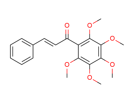 1-(2,3,4,5,6-pentamethoxyphenyl)-3-phenylprop-2-en-1-one