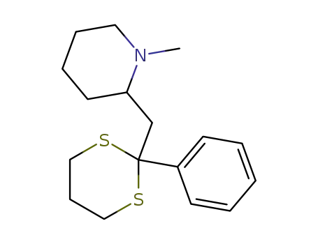 1-methyl-2-(2-phenyl-[1,3]dithian-2-ylmethyl)-piperidine