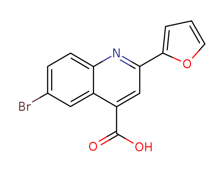 6-Bromo-2-(2-furyl)quinoline-4-carboxylic acid