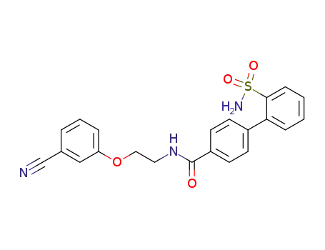 2'-sulfamoyl-biphenyl-4-carboxylic acid [2-(3-cyano-phenoxy)-ethyl]-amide