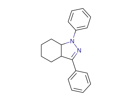 1,3-diphenyl-3a,4,5,6,7,7a-hexahydro-1<i>H</i>-indazole